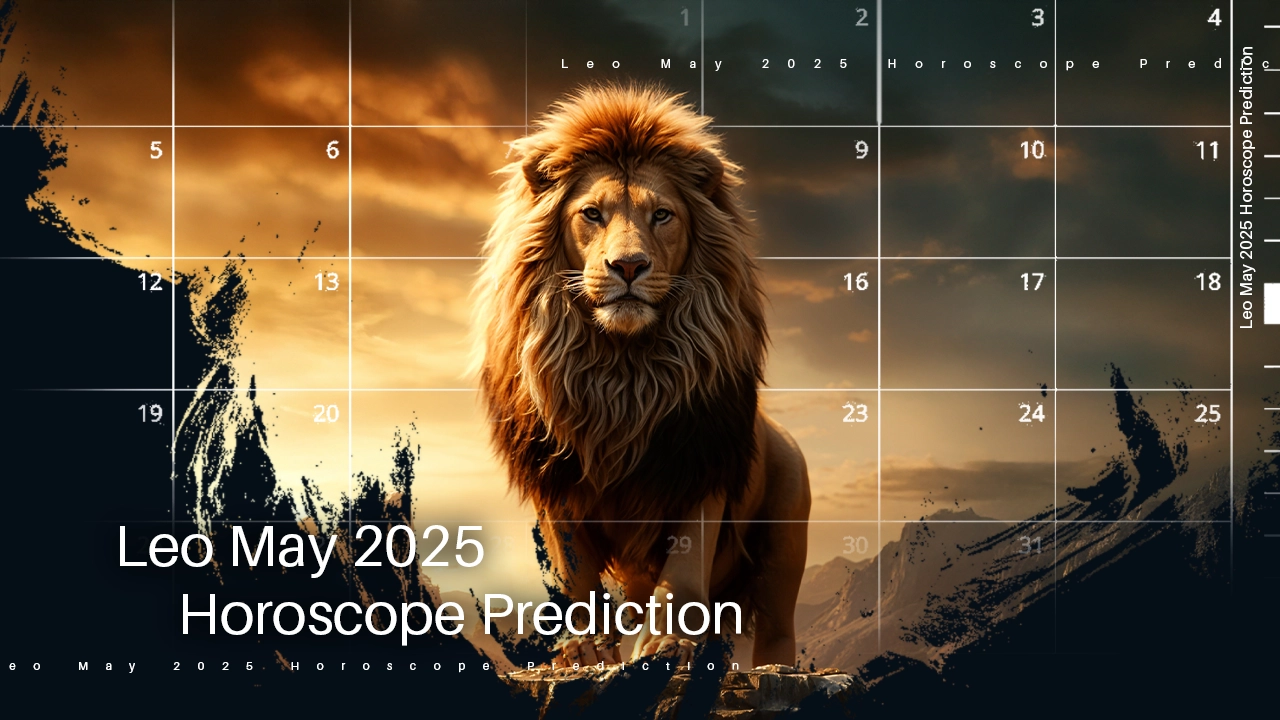 Leo May 2025 Horoscope Prediction